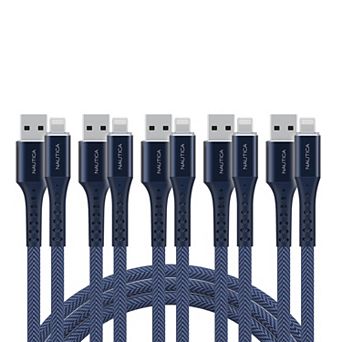 Nautica C65 Lightning Charging Cable, Fast Charger for iPhone 16 , 15 Models and More