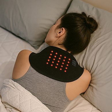 Pursonic Red Light Therapy Neck Pack Wrap Targeted Relief for Neck & Shoulders