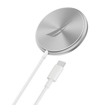 Nautica CH200 15W MagSafe Wireless Charger Magnetic Fast Charging Pad for iPhone & Samsung