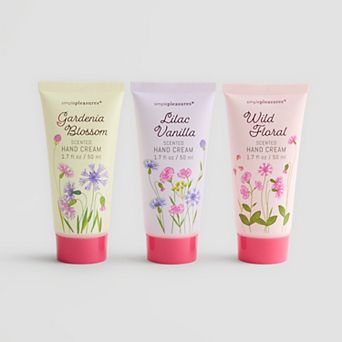 Simple Pleasures 1.7-oz. Scented Hand Creams 3-Pack