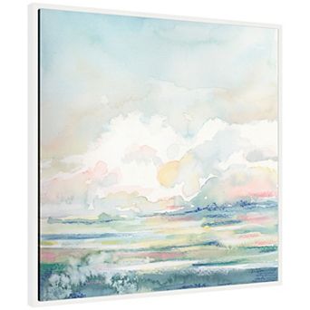 Sylvie Stillness Framed Canvas by Julie Maida