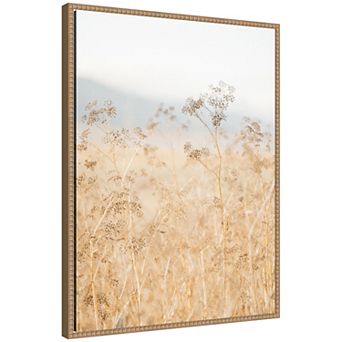 Sylvie Wild Fennel Framed Canvas by Crystal Lynn Collins