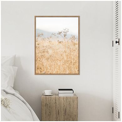 Sylvie Wild Fennel Framed Canvas by Crystal Lynn Collins