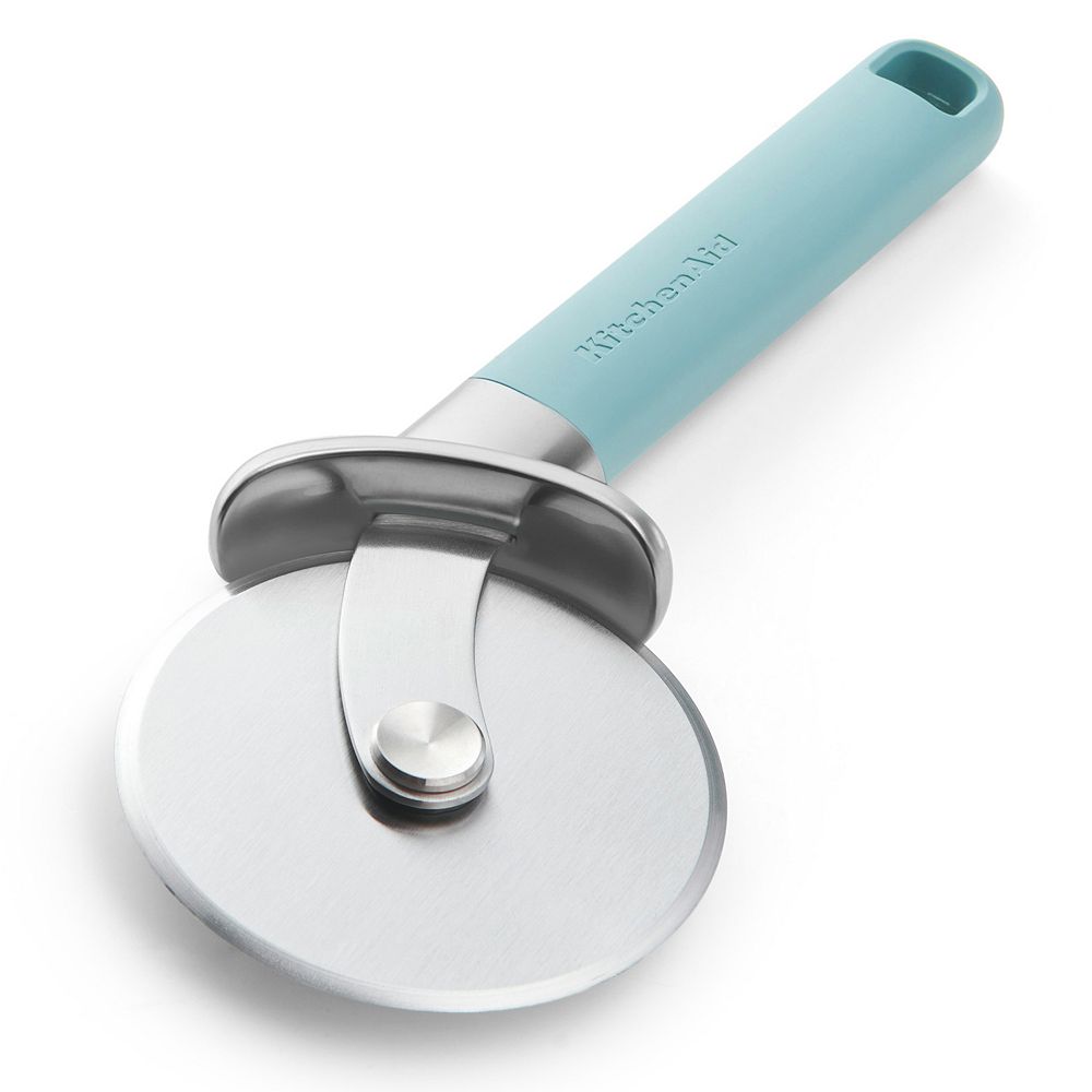 KitchenAid® Ergonomic Handle Pizza Cutter - Mineral Water