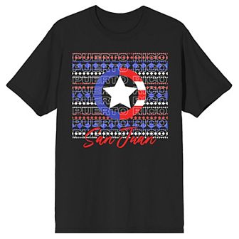 Men's San Juan Puerto Rico Short Sleeve Graphic Tee
