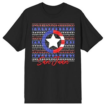 Men's San Juan Puerto Rico Short Sleeve Graphic Tee