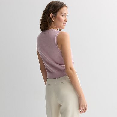 Juniors' SO® Lightweight Sleeveless Cardigan