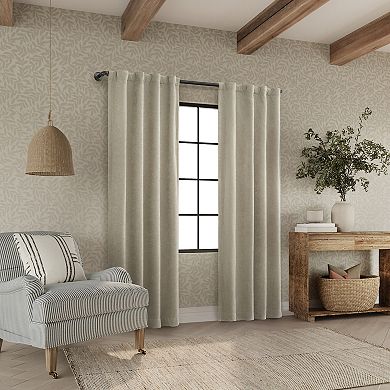 Sun Zero Arisa Velvet 2-pk. Blackout Back Tab Window Curtain Panels