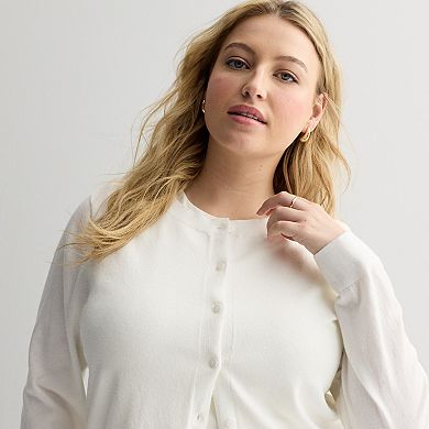 Juniors' Plus Size SO® Lightweight Cardigan