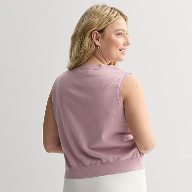 Juniors' Plus Size SO® Lightweight Sleeveless Cardigan