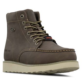 Lugz Monterey Men's Steel Toe Lace-Up Work Boots