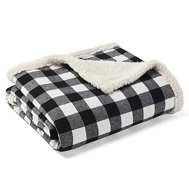 Eddie Bauer Cabin Plaid Throw Blanket & Pillow Set