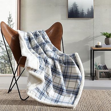 Eddie Bauer Edgewood Plaid Throw Blanket