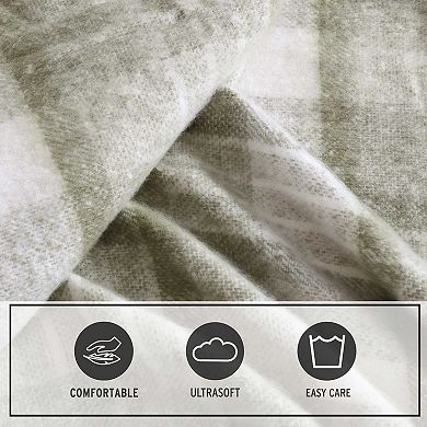 Eddie Bauer Hearthstone Plaid Throw Blanket