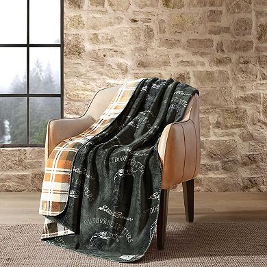 Eddie Bauer Flying Fish Throw Blanket