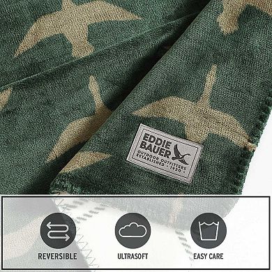 Eddie Bauer Reversible Throw Blanket