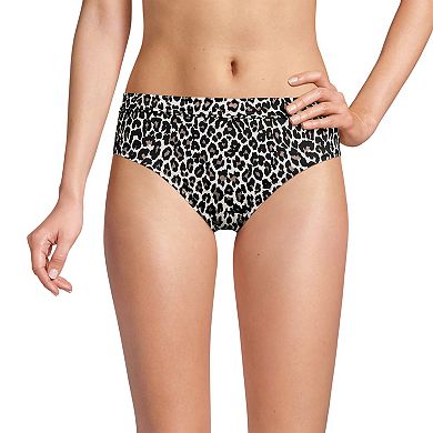 Women's Lands' End Mid-Rise Swim Bottoms