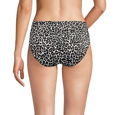 Women's Lands' End Mid-Rise Swim Bottoms