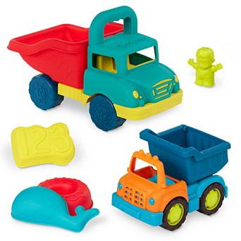 B. toys Grab-n-Go Truck Set Toy Dump Trucks & Sand Molds