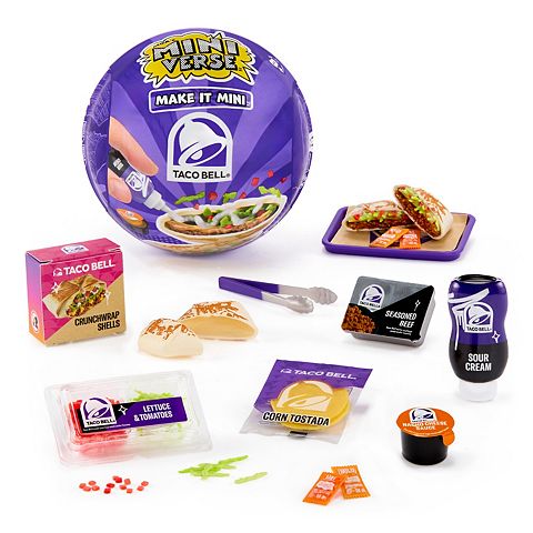 Детские куклы MGA Miniverse Make It Mini Taco Bell - Styles May Vary