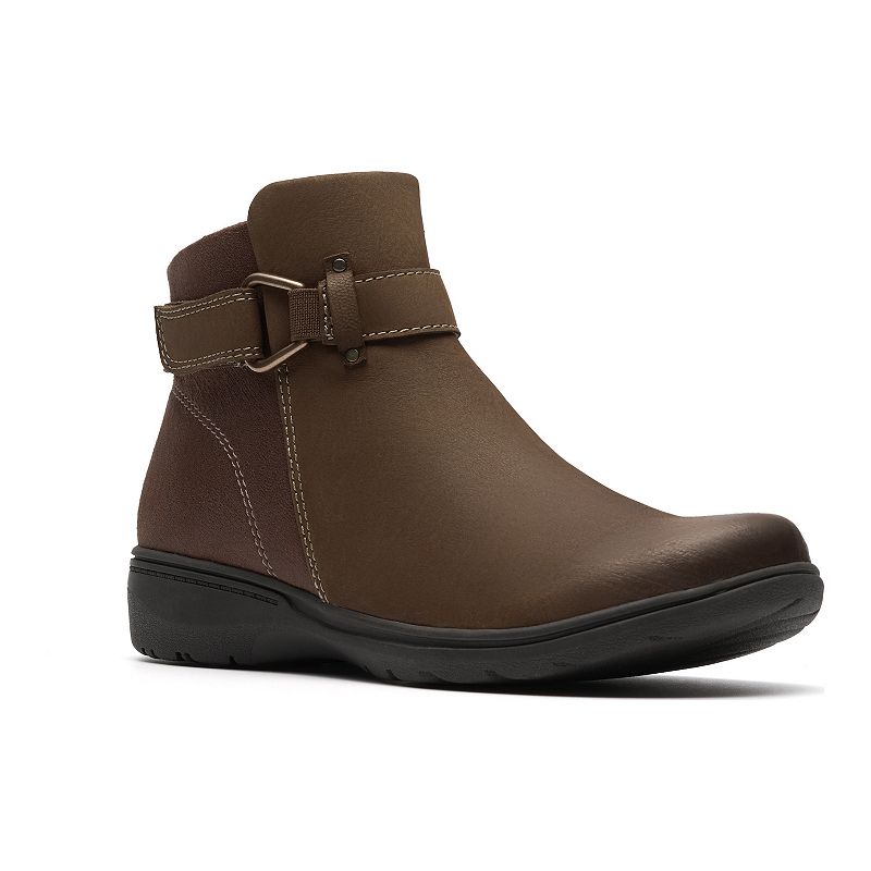 Clarks Carleigh Drift Women's Nubuck Leather Ankle Boots, 