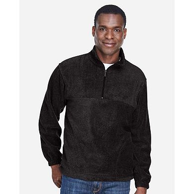 Harriton Quarter-Zip Fleece Pullover