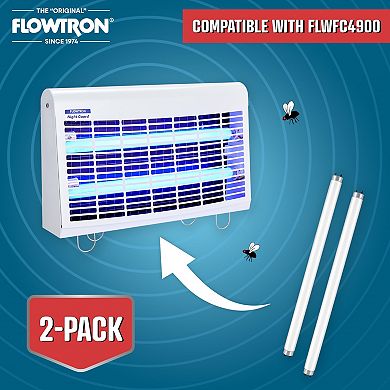 Flowtron 15W Replacement UV Bulb for FC-4900 (2-Pack)