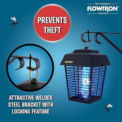 Flowtron SB-300 Security Wall Bracket for Bug Zappers or Metal Bracket for Potted Plants