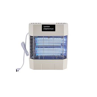 Flowtron Diplomat Indoor Bug Zapper, 1200 Sq Ft Electric Fly & Insect Killer W/80W UV Light & More