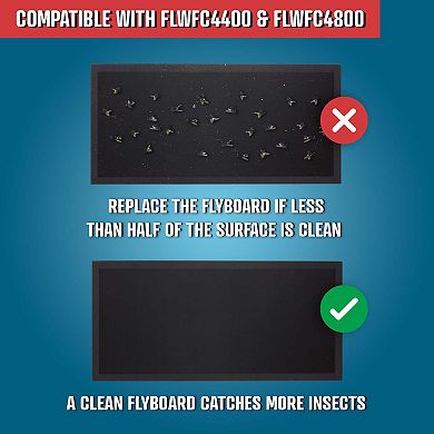 Flowtron Replacement Adhesive Fly Sticky Board (Pack of 6) for FC-4900