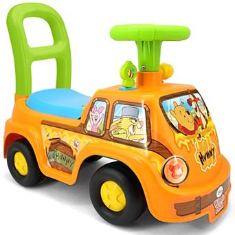 Kiddieland Disney's Pooh Lights & Sounds Ride-On Vehicle