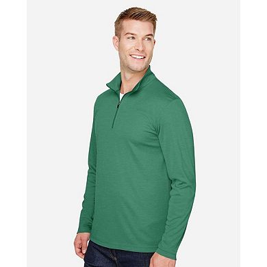 Team 365 Zone Sonic Heather Performance Quarter-Zip Pullover
