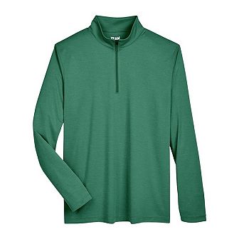 Team 365 Zone Sonic Heather Performance Quarter-Zip Pullover