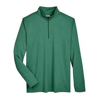 Team 365 Zone Sonic Heather Performance Quarter-Zip Pullover