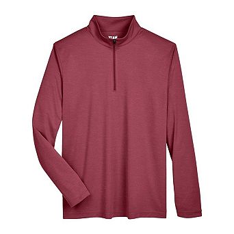 Team 365 Zone Sonic Heather Performance Quarter-Zip Pullover