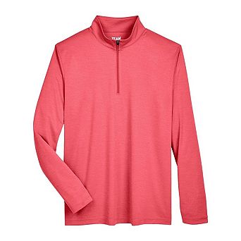 Team 365 Zone Sonic Heather Performance Quarter-Zip Pullover