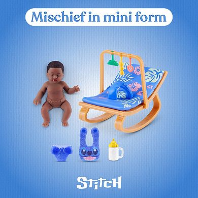 Mini Brands My Mini Baby Doll Playset with Stroller & Accessories