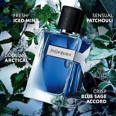 Y Iced Cologne Eau de Toilette Intense with Mint and Patchouli