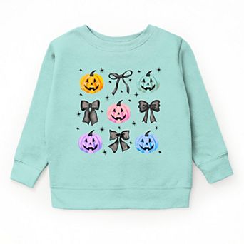 Coquette Colorful Pumpkin Chart - Youth Sweatshirt