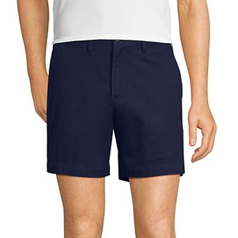 Men's Lands' End 6-Inch Traditional Fit Stretch Knockabout Chino Shorts