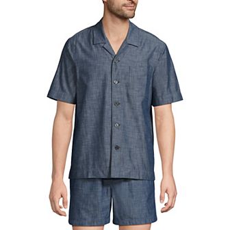 Men's Lands' End Short Sleeve Essential Pajama Set