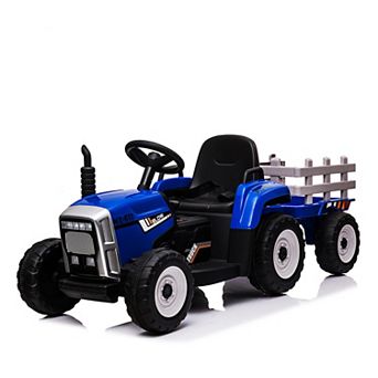 12V Kids Ride On Car Truck, 3-6 Years, with Remote Control, LED Headlights, Music Player&USB Port