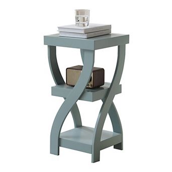 Kings Brand Furniture 3 tier End Table - Square End Table - Table for Bedroom