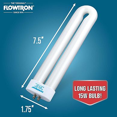 The Flowtron BF-35C 15W Replacement UV Bulb Powerful Insect Attraction for BK-15 Bug Zapper 1-Pack