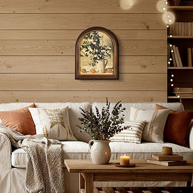 "Still Life" Arched Framed Wall Art