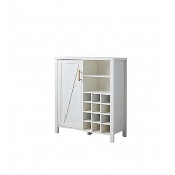 Kings Brand Furniture Sideboard Buffet Wine Liquor Bar Cabinet for Kitchen, Living Room, Dining Room