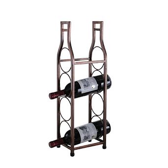Kings Brand Furniture - Countertop Tabletop Wine Rack, Wine Bottle Storage Holder