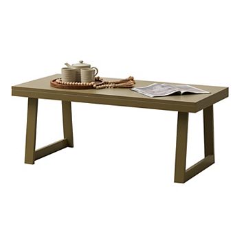 Kings Brand Furniture Charlie Rectangular Coffee Table, Center Table, Cocktail Tea Table