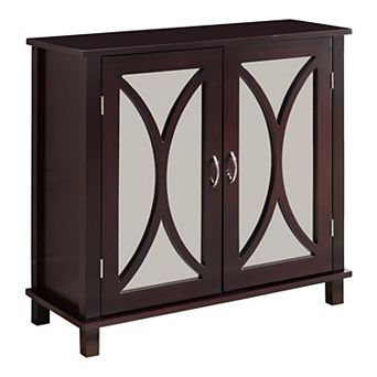 Kings Brand Furniture Marietta Espresso Buffet Accent Cabinet