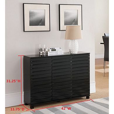 Kings Brand Furniture Sideboard Buffet Console Table Cabinet with Storage